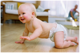 When do babies start crawling?