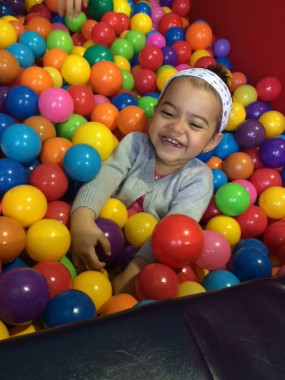 fun in the ball pit