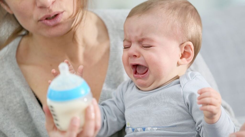 Infant needing extra help with Feeding