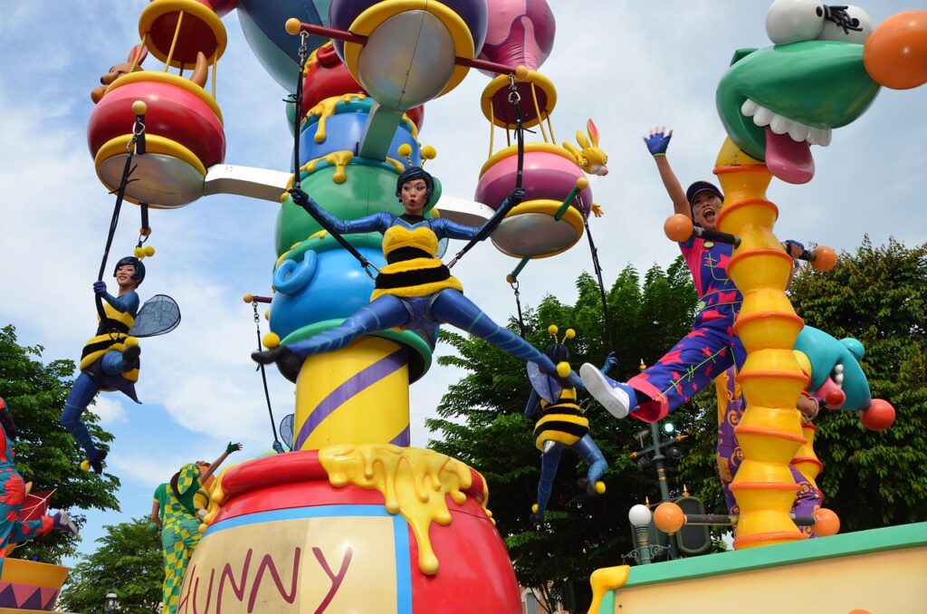 Kids at Disney vacation